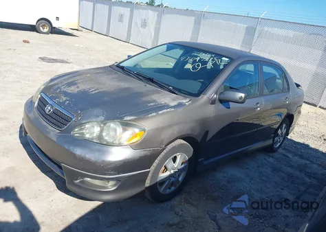 2005 Toyota Corolla S из США, поврежденный, VIN 1NXBR32E85Z344986